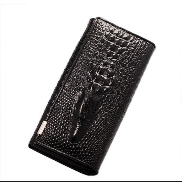 Alligator Embossed Wallet - Picture 1 of 4